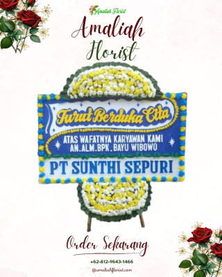 Papan Bunga Duka di Pandau Hulu I