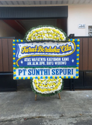 Papan Bunga Duka di Pandau Hulu I
