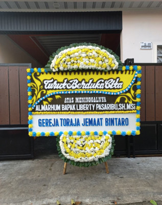 Papan Bunga Duka di Pandau Hulu I