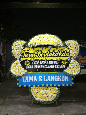 Papan Bunga Duka di Pandau Hulu I